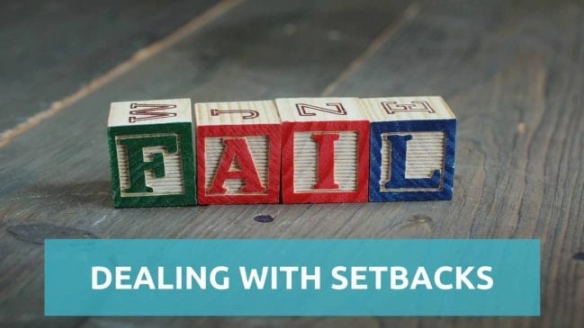 How successful people deal with failures and setbacks