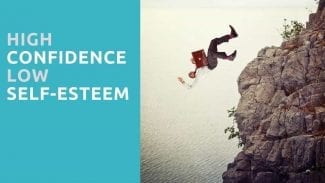 The Danger of High Confidence and Low Self-Esteem