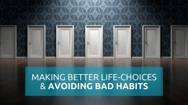 The system I use to avoid bad habits