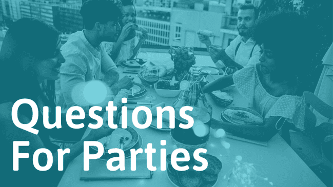 123 Questions to Ask At a Party