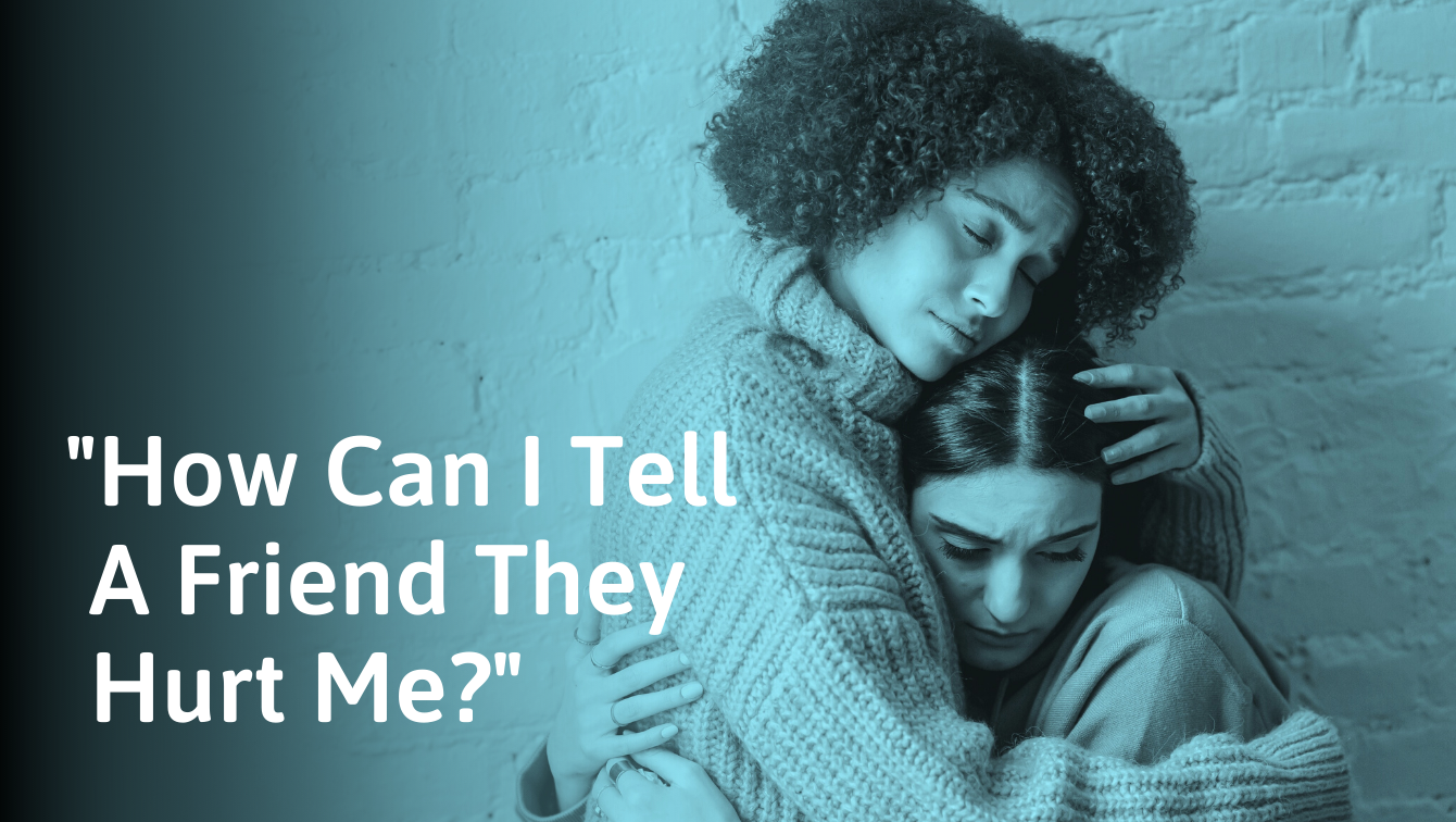 How To Tell A Friend They Hurt You With Tactful Examples   Two Friends Warmly Hugging Each Other 