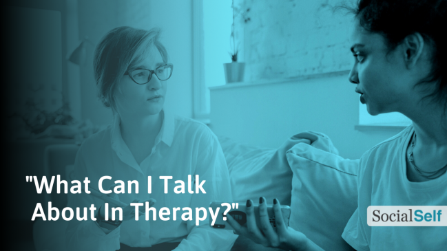 What to Talk About in Therapy: Common Topics & Examples